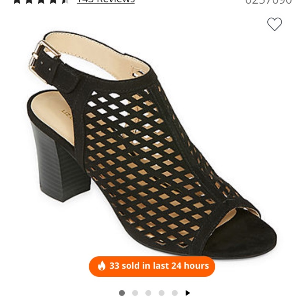 Liz Claiborne black heels